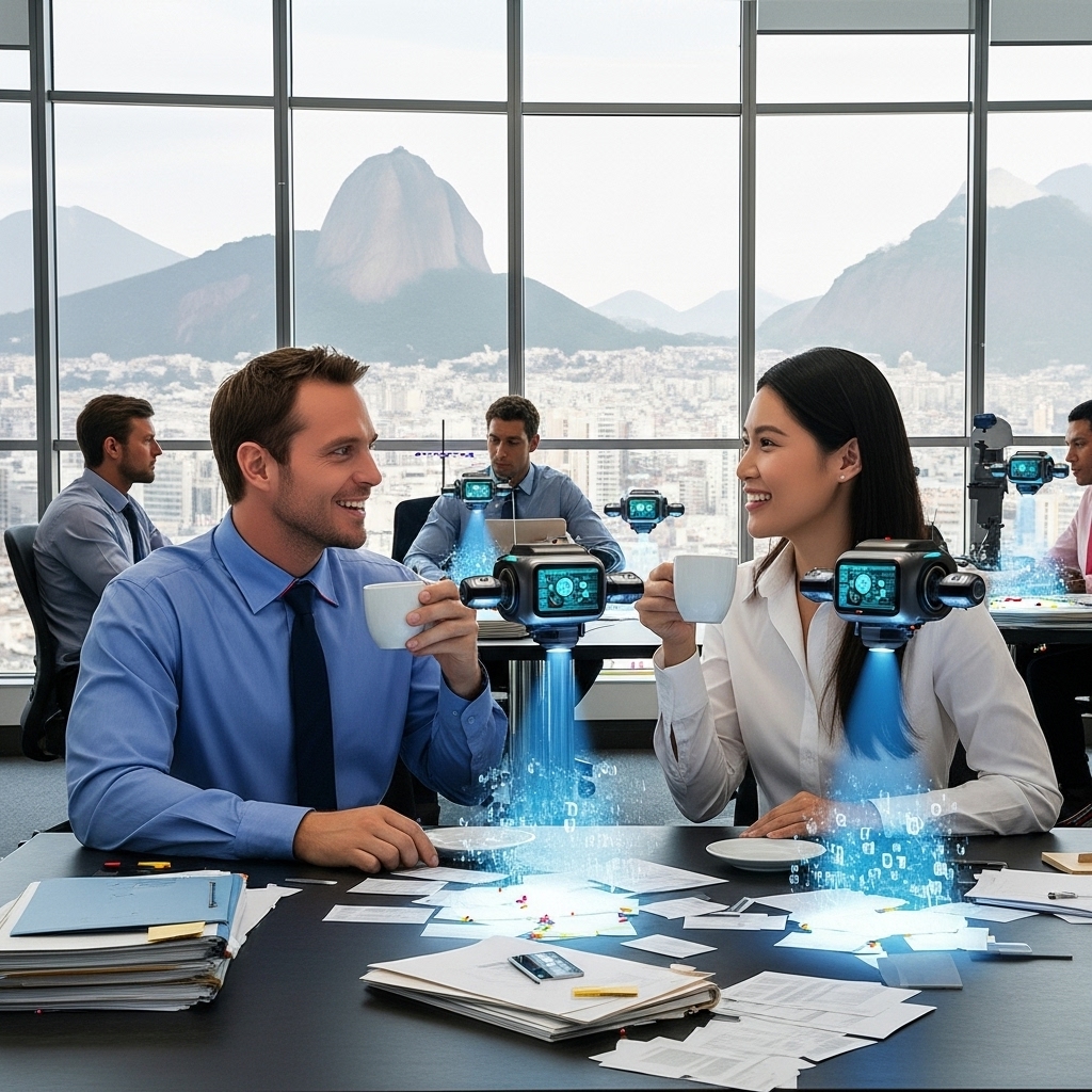 Ilustra??o de Busca de Documentos